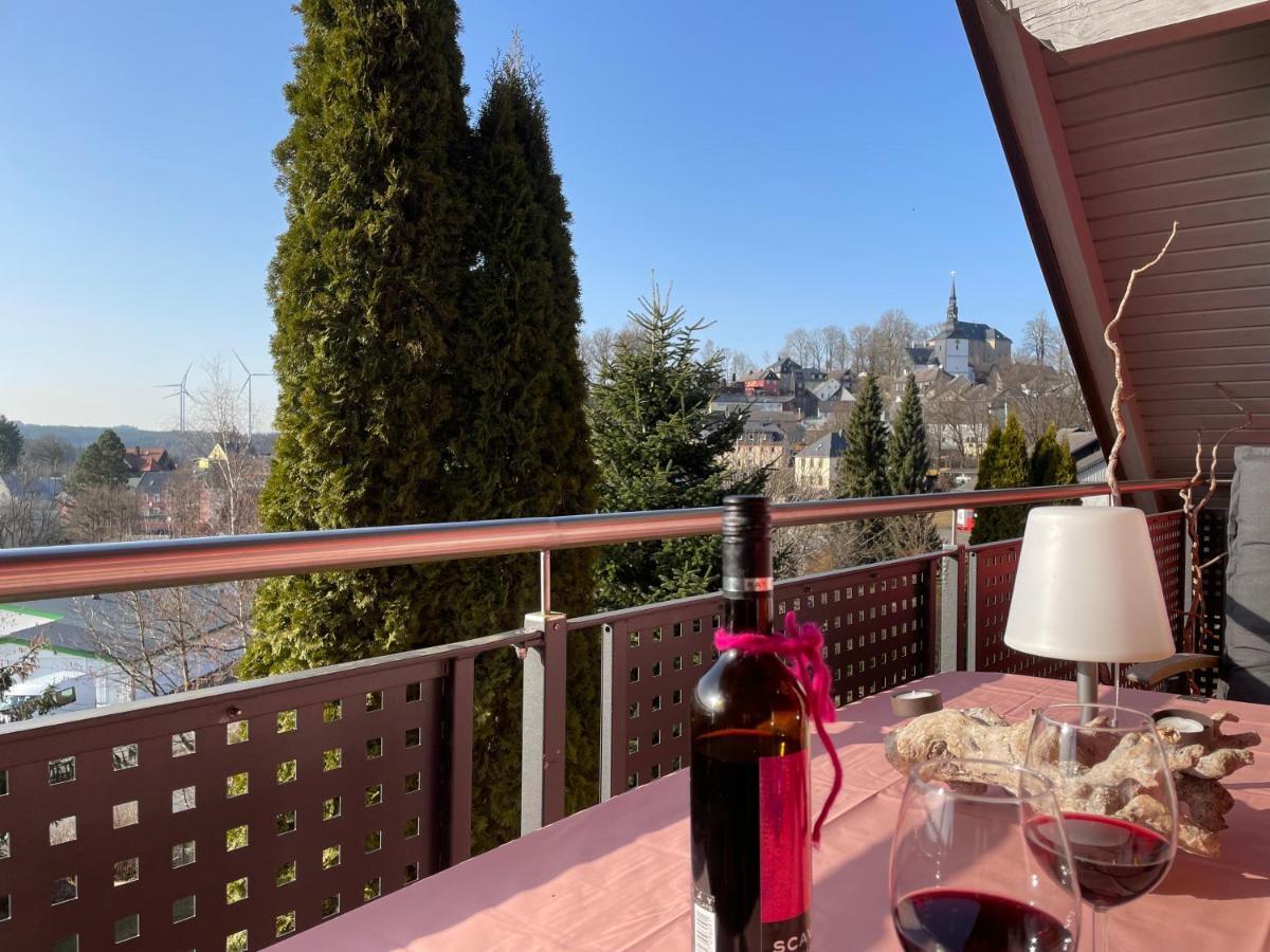 Tolle Ferienwohnung Mit Loggia In Schauenstein 100Qm Bei Hof An Der Saale Frankenwald Exteriör bild