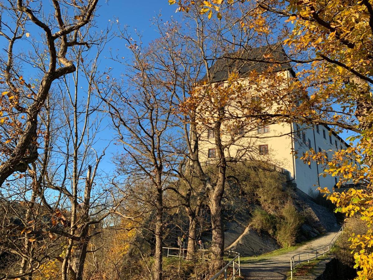 Tolle Ferienwohnung Mit Loggia In Schauenstein 100Qm Bei Hof An Der Saale Frankenwald Exteriör bild
